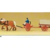 Preiser 30429 HO Horse Drawn 1900 Coal Tender Fire Wagon with Driver Figure - Your Source for Gaming Essentials* Sale