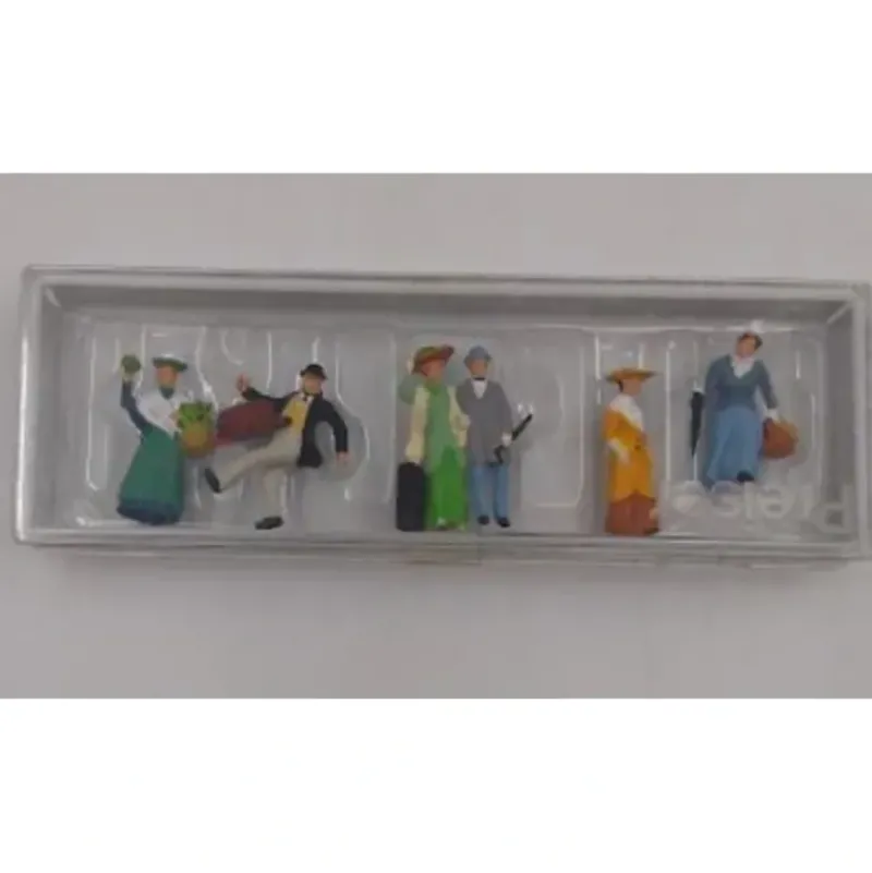 Preiser 12138 HO 1900's Travelers & Passers-By Figures (Set of 6) - Your Source for Gaming Essentials*