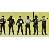 Preiser 10396 HO US Special Weapons & Tactics Team Policemen Figures (Set of 6) - Your Source for Gaming Essentials* Outlet