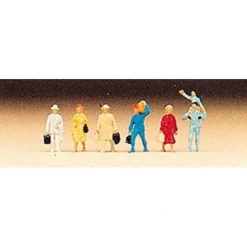 Preiser 79020 N Standing Passenger Figures (Set of 6) - Your Source for Gaming Essentials* New