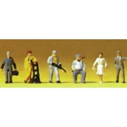 Preiser 79201 N US Railroad Workers and Travelers Figures (Set of 6) - Your Source for Gaming Essentials*