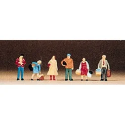 Preiser 79017 N Waiting Passengers Figures (Set of 6) - Your Source for Gaming Essentials*