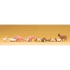 Preiser 65326 O Assorted Small Animals Figures (Set of 19) - Your Source for Gaming Essentials* Clearance