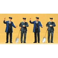 Preiser 65305 O Engine Drivers and Stokers Figures (Set of 6) - Your Source for Gaming Essentials* Online