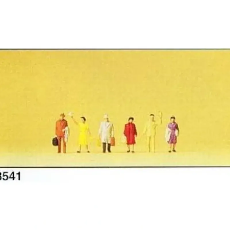 Preiser 88541 Z Standing Passengers w/Handbags Figures (Set of 6) - Your Source for Gaming Essentials*