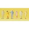 Preiser 88542 Z Standing Passers-By Figures #1 (Set of 6) - Your Source for Gaming Essentials*