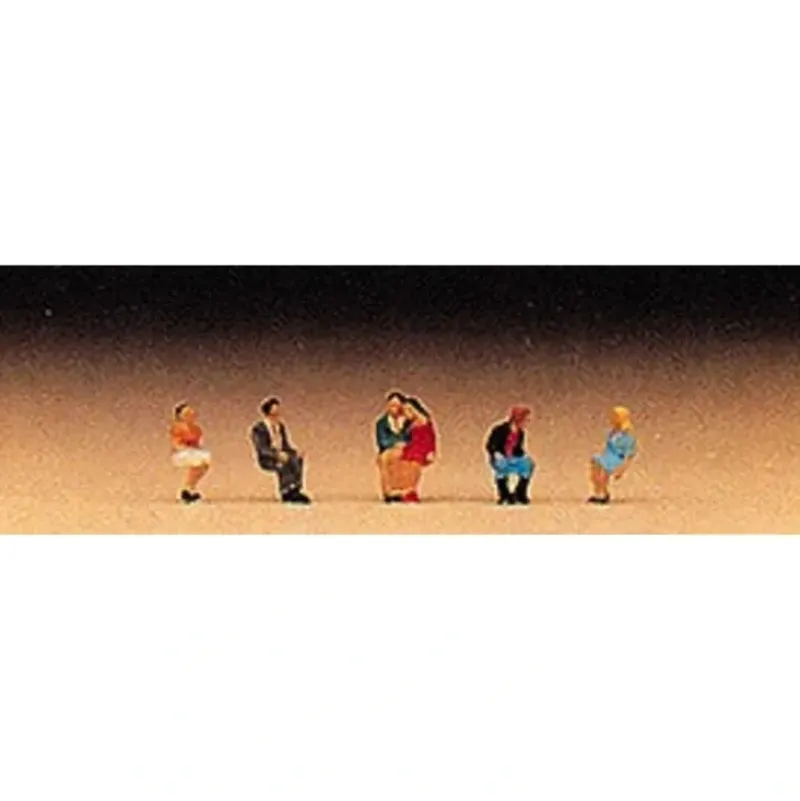Preiser 88521 Z Traveling Seated Passenger Figures (Set of 6) - Your Source for Gaming Essentials* Sale
