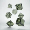 Dice>Q-Workshop Nuke Dice Set GlowNDark Revised (7 Piece Set) - Your Source for Gaming Essentials