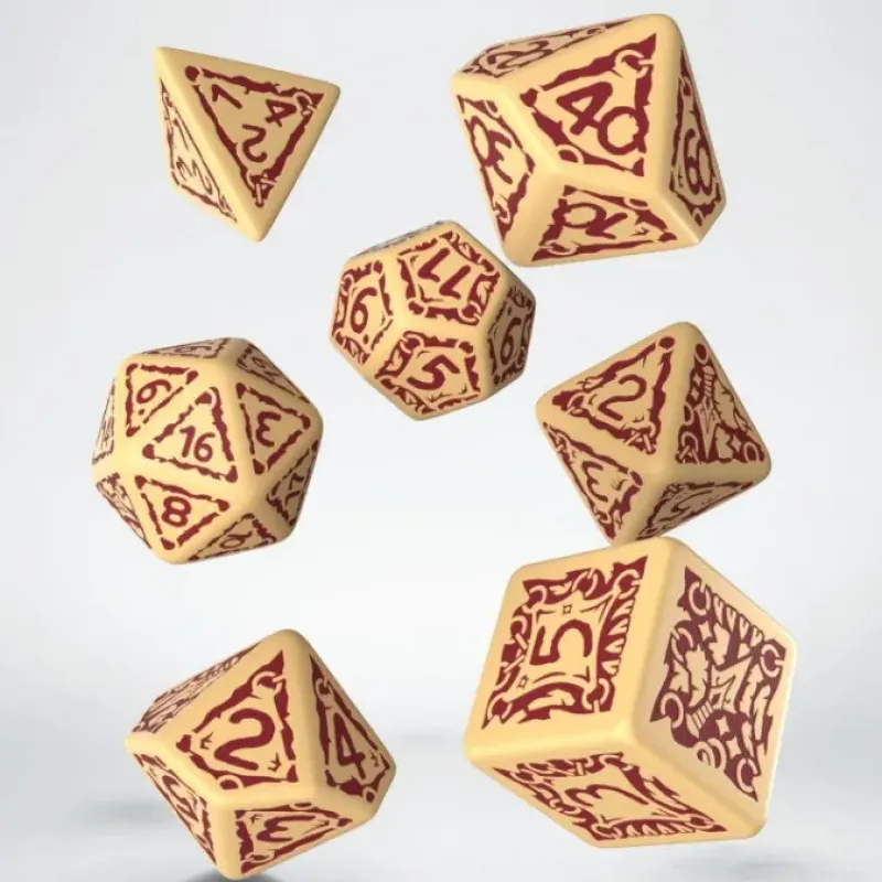 Dice>Q-Workshop Pathfinder Ironfang Invasion Dice Set (7 Pieces) - Your Source for Gaming Essentials