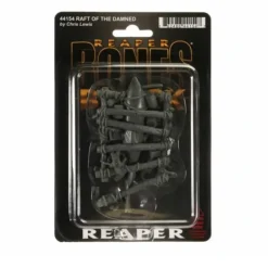 Tabletop Miniatures>Raft of the Damned #44154 Bones Black Unpainted Plastic Figure - Your Source for Gaming Essentials