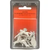 Tabletop Miniatures>Ral Partha Four War Dogs and Master #01-028 Unpainted Fantasy Metal Figure - Your Source for Gaming Essentials