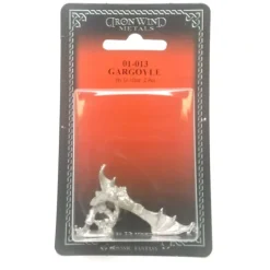 Tabletop Miniatures>Ral Partha Gargoyle #01-013 Unpainted Classic Fantasy RPG D&D Metal Figure - Your Source for Gaming Essentials
