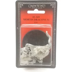 Tabletop Miniatures>Ral Partha Mortis Draconum #01-209 Unpainted Classic Fantasy RPG Metal Figure - Your Source for Gaming Essentials