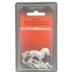Tabletop Miniatures>Ral Partha Mounted Wraith on Undead Horse #RP-106 Unpainted Metal Figures - Your Source for Gaming Essentials