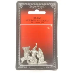 Ral Partha Necromancers (3 Pieces) 01-066 Unpainted Classic Fantasy Metal Figure - Your Source for Gaming Essentials Best Sale