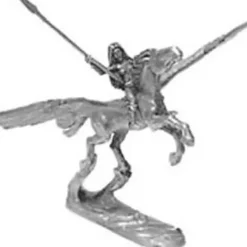 Tabletop Miniatures>Ral Partha Pegasus and Mounted Valkyrie #01-181 Unpainted Fantasy Metal Figure - Your Source for Gaming Essentials