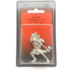 Tabletop Miniatures>Ral Partha Storm Giant #01-090 Unpainted Classic Fantasy RPG D&D Metal Figure - Your Source for Gaming Essentials