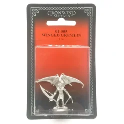 Tabletop Miniatures>Ral Partha Winged Gremlin #01-005 Unpainted Classic Fantasy RPG D&D Metal Figure - Your Source for Gaming Essentials