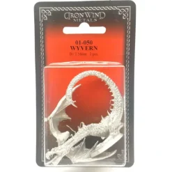 Tabletop Miniatures>Ral Partha Wyvern #01-050 Unpainted Classic Fantasy RPG D&D Metal Figure - Your Source for Gaming Essentials