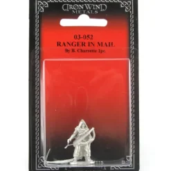 Tabletop Miniatures>Ranger in Mail with Bow #03-052 Classic Ral Partha Fantasy RPG Metal Figure - Your Source for Gaming Essentials