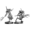 Rapataurs Elf/Lizardmen (2) #01-237 Classic Ral Partha Fantasy RPG Metal Figure - Your Source for Gaming Essentials Outlet