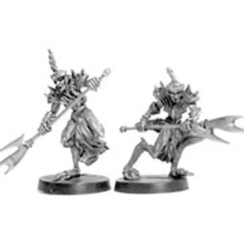 Rapataurs Elf/Lizardmen (2) #01-237 Classic Ral Partha Fantasy RPG Metal Figure - Your Source for Gaming Essentials Outlet