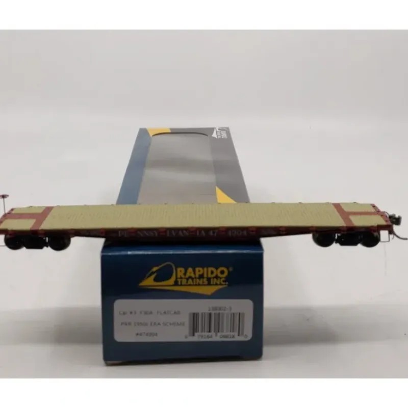Rapido Trains 138002-3 HO Scale PRR Flatcar # 474304 LN/Box - Your Source for Gaming Essentials* Clearance
