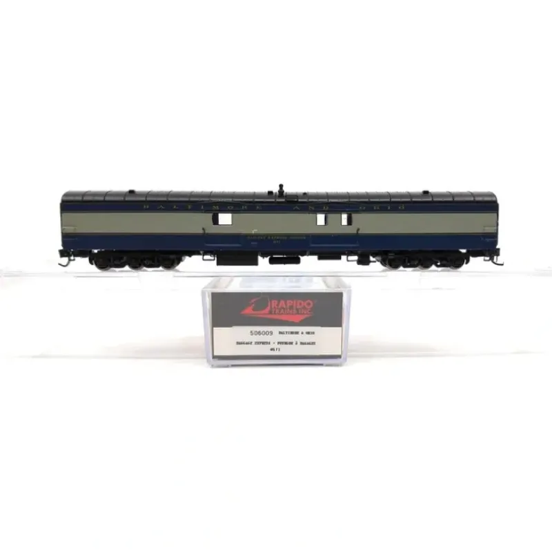 Rapido Trains 506009 N Baltimore & Ohio 73' Smooth Side Baggage-Express #671 - Your Source for Gaming Essentials* Outlet