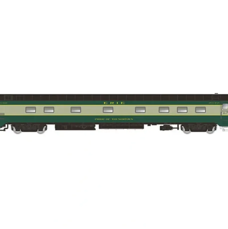 Rapido Trains 504024 N Erie 10-5 Sleeper,Partial Skirting "Pride of Youngstown" - Your Source for Gaming Essentials* Clearance