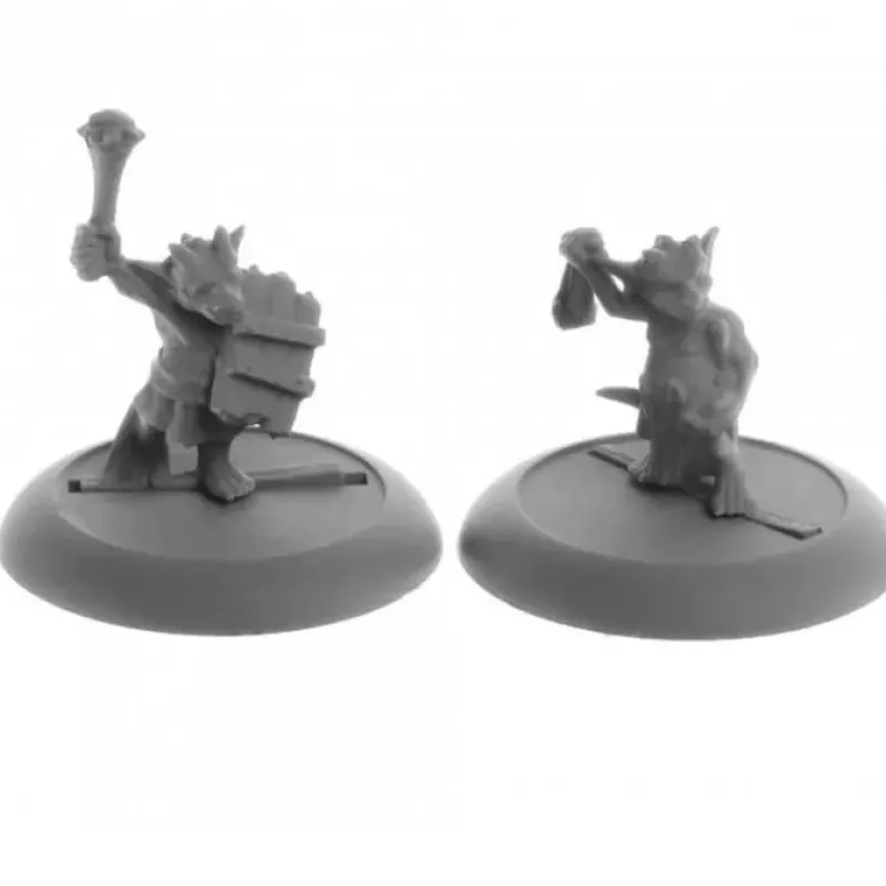 Tabletop Miniatures>Ratpelt Kobolds (2) #04067 Dark Heaven Legends Unpainted Metal Figures - Your Source for Gaming Essentials