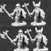 Tabletop Miniatures>Reaper Miniatures 4 Dwarven Warriors 06010 Dark Heaven Army Pack Unpainted Mini - Your Source for Gaming Essentials
