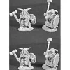Tabletop Miniatures>Reaper Miniatures 4 Dwarven Warriors 06044 Dark Heaven Army Pack Unpainted Mini - Your Source for Gaming Essentials