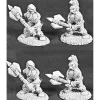 Tabletop Miniatures>Reaper Miniatures 4 Dwarven Fanatics 06045 Dark Heaven Army Pack Unpainted Mini - Your Source for Gaming Essentials