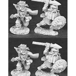 Tabletop Miniatures>Reaper Miniatures 4 Dwarven Spearmen 06041 Dark Heaven Army Pack Unpainted Mini - Your Source for Gaming Essentials