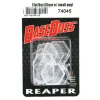 Tabletop Miniatures>Reaper Miniatures 1 Inch Transparent Slotted Hex (10 bases 10 pegs) #74045 - Your Source for Gaming Essentials