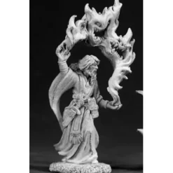 Tabletop Miniatures>Reaper Miniatures Aaron the Conjuror #03046 Dark Heaven Legends Unpainted Metal - Your Source for Gaming Essentials