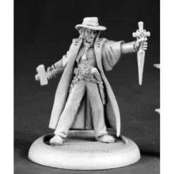 Tabletop Miniatures>Reaper Miniatures Abraham Van Helsing, Vampire Hunter #50189 Chronoscope Figure - Your Source for Gaming Essentials