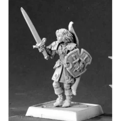 Tabletop Miniatures>Reaper Miniatures Acacia, Ivy Crown Sergeant #14545 Crusaders Unpainted D&D Mini - Your Source for Gaming Essentials