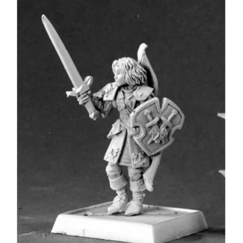 Tabletop Miniatures>Reaper Miniatures Acacia, Ivy Crown Sergeant #14545 Crusaders Unpainted D&D Mini - Your Source for Gaming Essentials