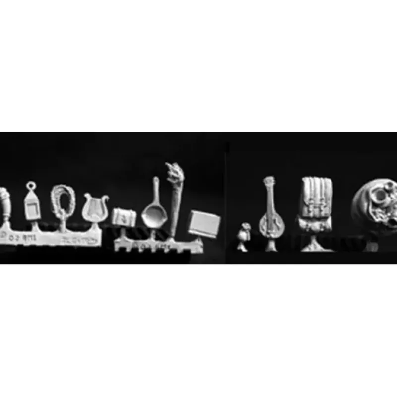 Tabletop Miniatures>Reaper Miniatures Adventuring Accessories (12) 02638 Dark Heaven Unpainted Metal - Your Source for Gaming Essentials