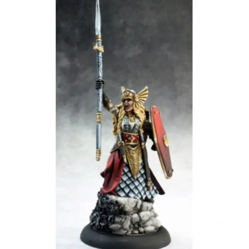 Tabletop Miniatures>Reaper Miniatures Aina, Female Valkyrie #03643 Dark Heaven Unpainted Metal Mini - Your Source for Gaming Essentials