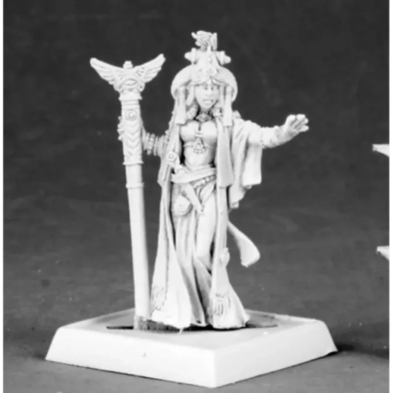 Tabletop Miniatures>Reaper Miniatures Alahazra, Iconic Oracle #60043 Pathfinder Miniatures Unpainted - Your Source for Gaming Essentials