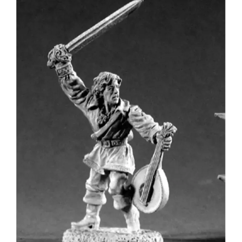 Tabletop Miniatures>Reaper Miniatures Alfred Redlute Bard 02186 Dark Heaven Legends Unpainted Metal - Your Source for Gaming Essentials