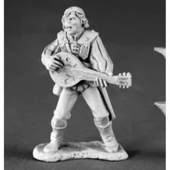 Tabletop Miniatures>Reaper Miniatures Alfred Redlute, Bard #03485 Dark Heaven Unpainted Metal - Your Source for Gaming Essentials