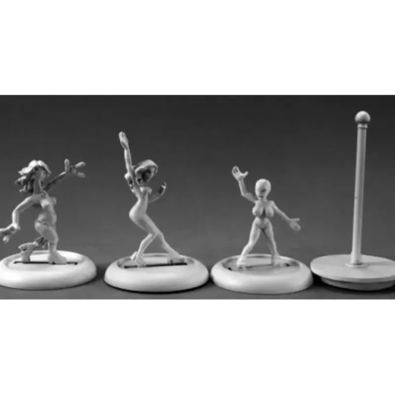 Tabletop Miniatures>Reaper Miniatures Alien Exotic Dancers (3) #50270 Chronoscope RPG Mini Figure - Your Source for Gaming Essentials