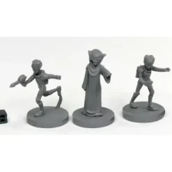 Tabletop Miniatures>Reaper Miniatures Alien Overlords (3) #49001 Bones Black Plastic Unpainted Minis - Your Source for Gaming Essentials