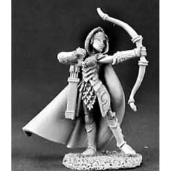 Tabletop Miniatures>Reaper Miniatures Alistrilee, Elf Archer #03166 Dark Heaven Unpainted Metal - Your Source for Gaming Essentials