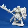 Tabletop Miniatures>Reaper Miniatures Almaran the Gold, Paladin #77058 Bones Unpainted Figure - Your Source for Gaming Essentials