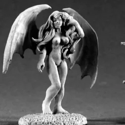 Tabletop Miniatures>Reaper Miniatures Alura, Succubus #02254 Dark Heaven Legends Unpainted Metal - Your Source for Gaming Essentials