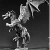 Tabletop Miniatures>Reaper Miniatures Amber Dragon #02457 Dark Heaven Legends Unpainted Metal Figure - Your Source for Gaming Essentials
